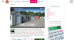 Desktop Screenshot of cedarrockbarns.com